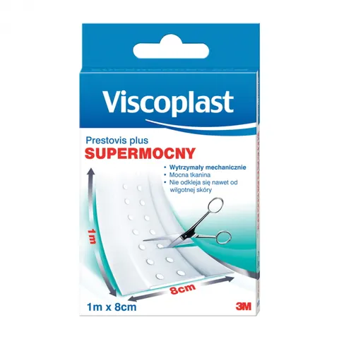 Plaster do cięcia VISCOPLAST Prestovis Plus, supermocny, 8cmx1m