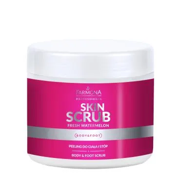 Farmona SKIN SCRUB FRESH WATERMELON - Arbuzowy Peeling do ciała i stóp 500 g