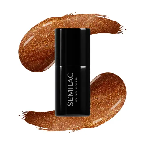 Semilac Lakier hybrydowy 944 Glazed Cinnamon 7 ml