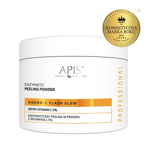 Apis ADENO-C Flash Glow Enzymatyczny peeling w proszku z witaminą C / 100g