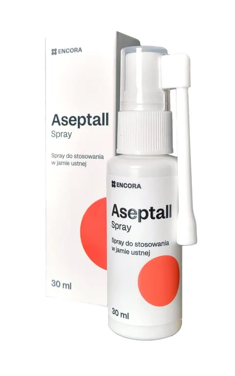 ASEPTALL Spray 30ml - z Chlorheksydyną, Patenolem, Witaminą E i Aloesem