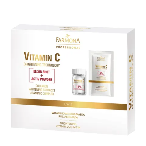 Farmona VITAMIN C Witaminowa Duo-maska rozjaśniająca