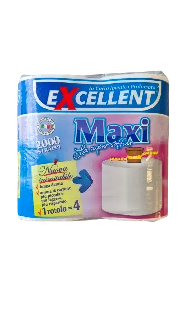 Papier toaletowy "Maxi" 2-warstwowy celulozowy 4szt.