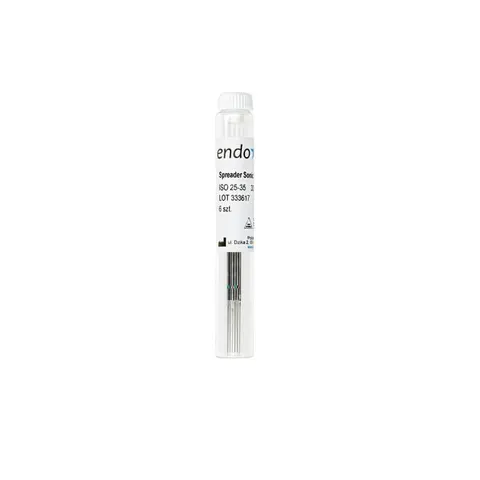 Endostar Spreader Sonic Files, 6szt. ; 33mm pilniki soniczne 25 czerwone