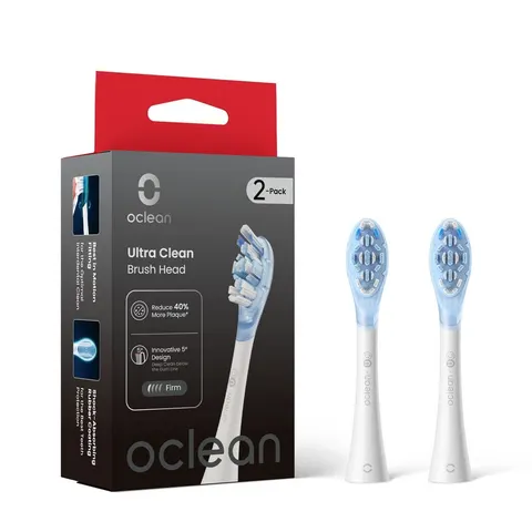 Oclean końcówki do szczoteczki Ultra Clean 2szt. kolor: biały UC03