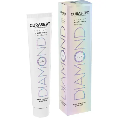 Curasept Diamond wybielająca diamentowa pasta do zębów Luxury System