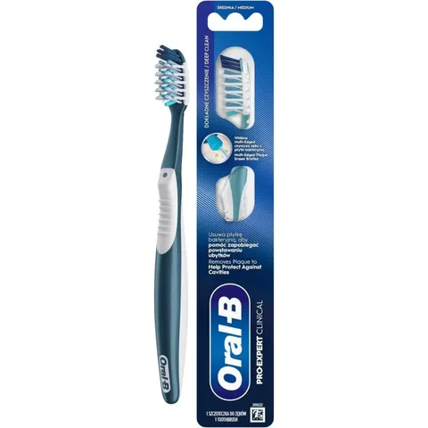 ORAL-B SZCZOTECZKA PRO-EXPERT CLINICAL 35 MEDIUM