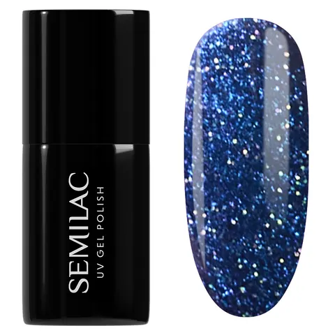 Semilac Lakier Hybrydowy Mystery Blue 953 7ml