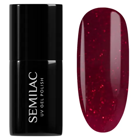Semilac Lakier Hybrydowy Silky Rouge 954 7 ml