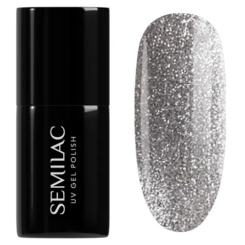 Semilac Lakier Hybrydowy Silver Magnetic 951 7 ml