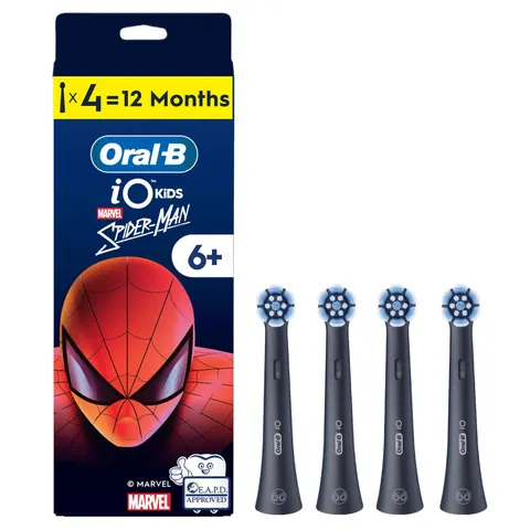 ORAL-B BRAUN KOŃCÓWKI RBSBKF-4 IO SPIDERMAN 4szt.