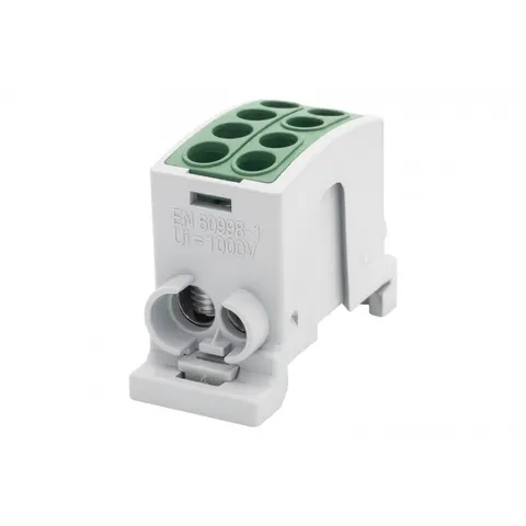 Zacisk HLK 100A-2 (1x25,1x16 / 1x25,1x16)-zielony