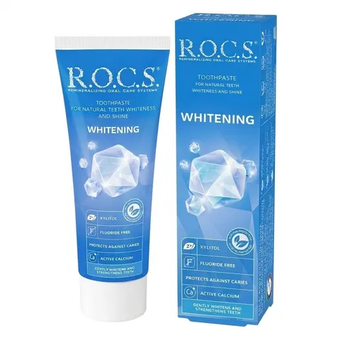 ROCS pasta do zębów Whitening - wybielająca z xylitolem 75ml