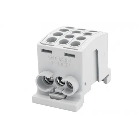 Zacisk HLK 100A-3 (1x25,2x16 / 1x25,2x16)-szary