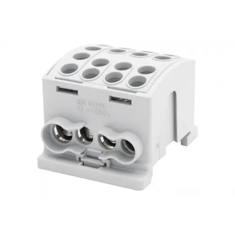 Zacisk HLK 100A-4 (1x25,3x16 / 1x25,3x16)-szary
