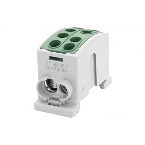 Zacisk HLK 125A-2 (1x35,1x25 / 1x35,1x25)-zielony