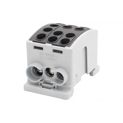 Zacisk HLK 125A-3 (1x35,2x25 / 1x35,2x25)-czarny