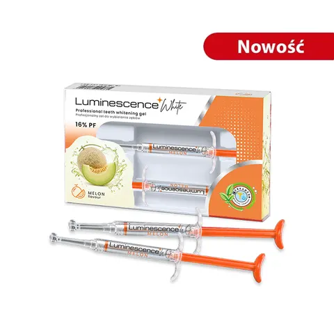 żel do wybielania zębów 16% Melon -LUMINESCENCE WHITE 2x1,2 ml