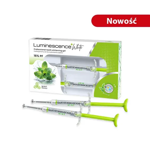 żel do wybielania zębów 16% Mięta -LUMINESCENCE WHITE 2x1,2 ml