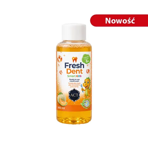 płyn do płukania jamy ustnej FRESH DENT SMART Kids 6+