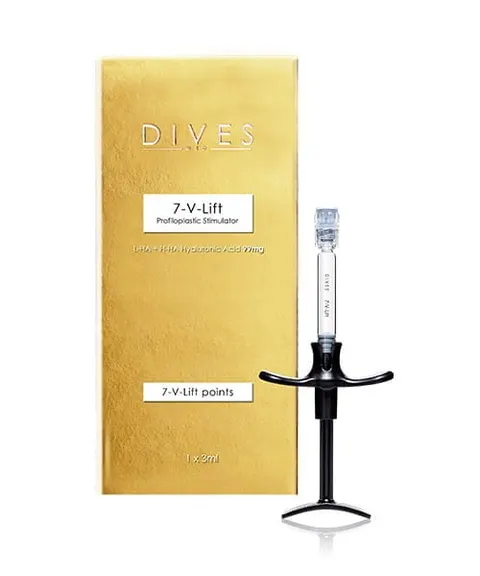 Dives Med 7-V-Lift – stymulator liftingujący i konturujący owal twarzy (1x3ml)