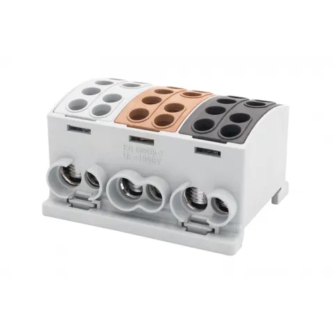 Zacisk HLK 3x125A-2 (1x35,1x25 / 1x35,1x25) (3L)