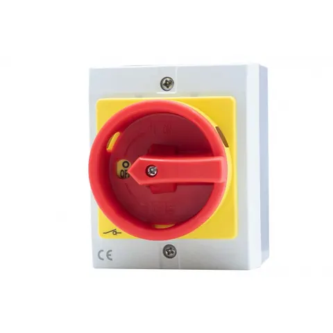 Wyłącznik WS-20 0/1 20A 3P IP65 w obudowie