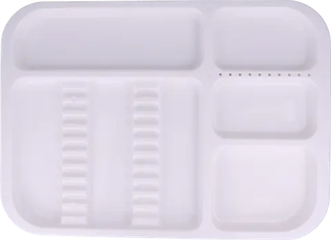Tacka stomatologiczna 34x24,5x2 cm (plastikowa, autoklawowalna) - biała