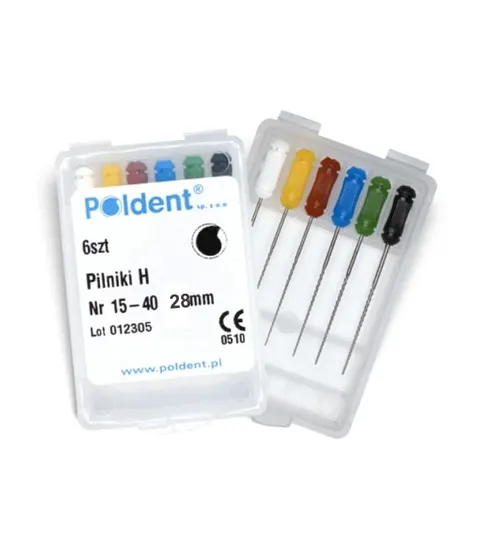 H-files (Poldent) 6szt.