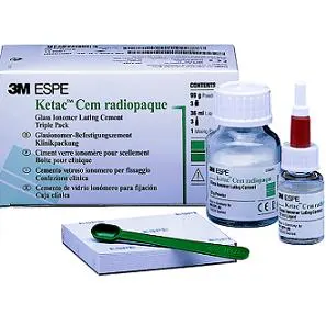 Ketac Cem radiopaque, proszek + płyn