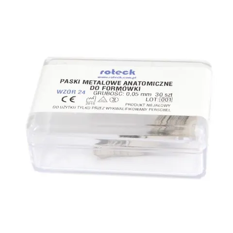 Paski metalowe profilowane 30szt Roteck