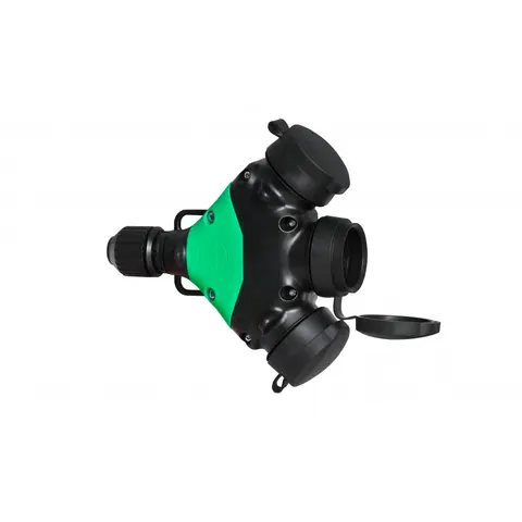 Rozgałęźnik gumowy 3x230V IP44 16A