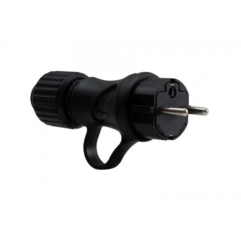 Wtyczka gumowa z uchem 16A 230V IP44