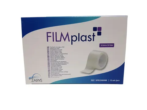Przylepiec z folii FILMplast 2,5cmx5m 12szt.