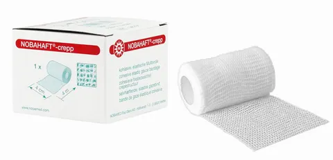 Bandaż kohezyjny NOBAHAFT 12cm x 4m - Crepp podtrzymująca