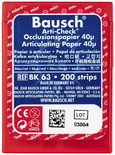 Kalka prostokątna Bausch BK63