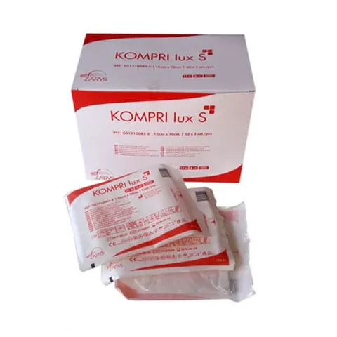 Kompresy gazowe jałowe 5cm x 5cm x3 50op