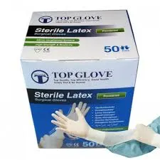 Rękawice chirurgiczne pudrowane 50 par Top Glove
