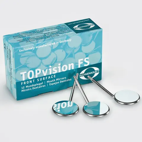 Lusterka rodowane płaskie TOPVision FS #4 12szt