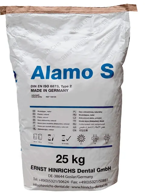 Gips Ernst Hinrichs Alamo S II klasy biały 25 kg