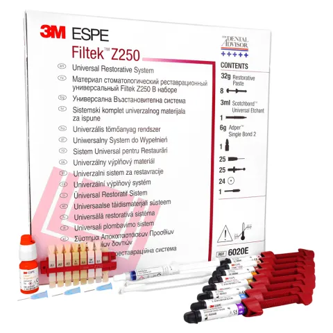 Filtek Z 250 zestaw ( 4 g x 8 szt. + Adper Single Bond 6 ml) 3M