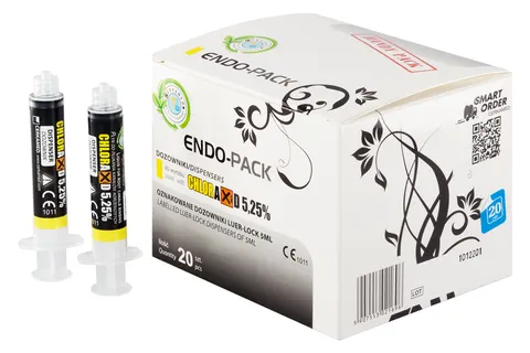 Endo-Pack do preparatu Chloraxid 5,25% 5 ml x 20 szt. Cerkamed