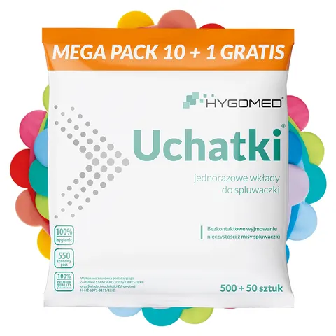 Wkłady do spluwaczki UCHATKI 10+1 GRATIS