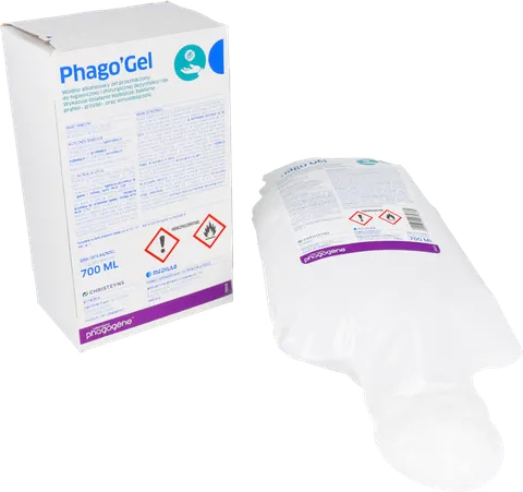 Sterisol Phago'gel system zamknięty 700 ml MediLab