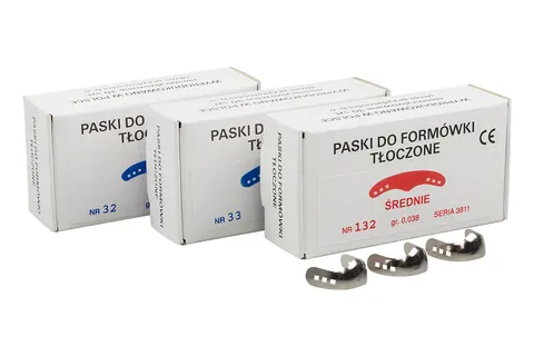 Paski tłoczone do formówki Ivory 30 szt. Konopka