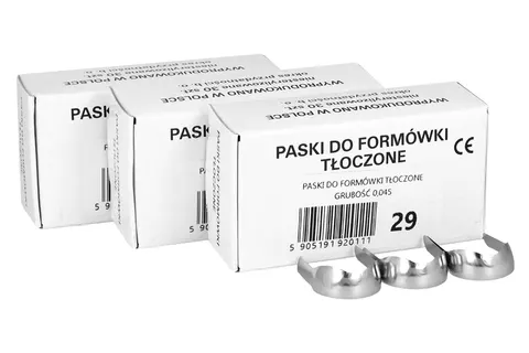 Paski tłoczone do formówki 30 szt. Konopka