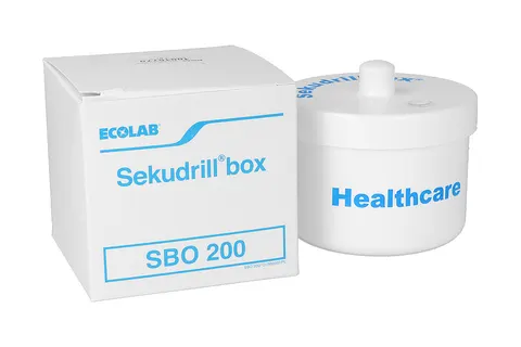 Sekudrill Box pojemnik do dezynfekcji wierteł 200 ml Ecolab
