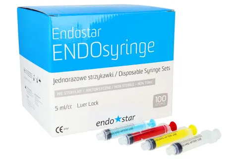 ENDOsyringe Luer-Lock 5 ml x 100 szt. Endostar