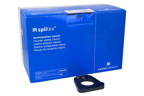 Płytki do artykulatora Artex w systemie Splitex 100 szt. Amann Girrbach