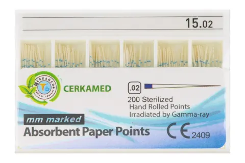 Sączki papierowe 2% 200 szt. Cerkamed
